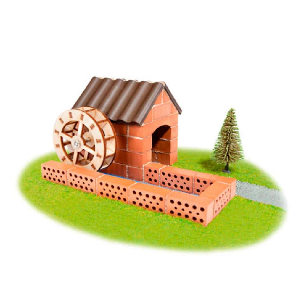 [50154] Teifoc Steinbaukasten - Wassermühle