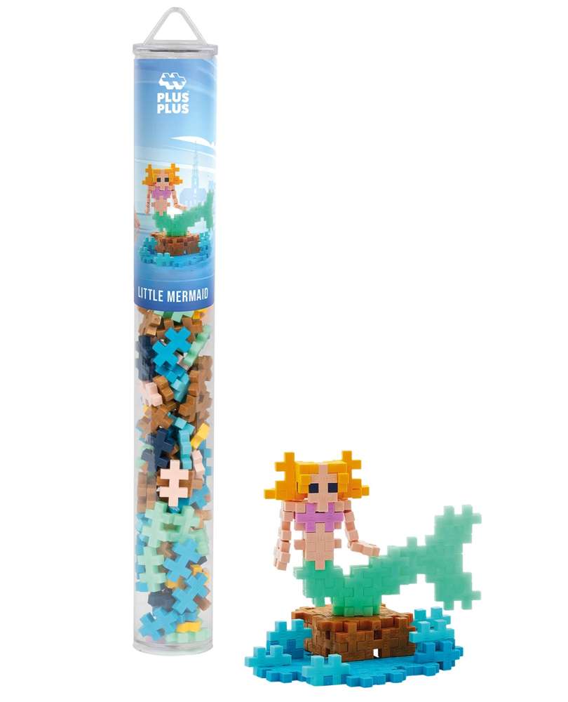 [50532] Plus Plus Tube - 100 Bausteine - Meerjungfrau