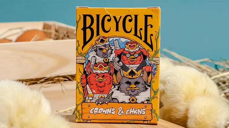 [50592] Bicycle Karten - Chkns & Crowns