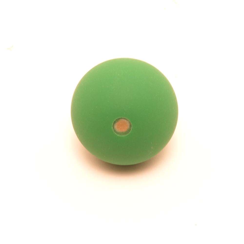 Bubbleball der Jonglierball aus Kunststoff - grün peach