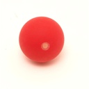 Bubbleball der Jonglierball aus Kunststoff - rot peach