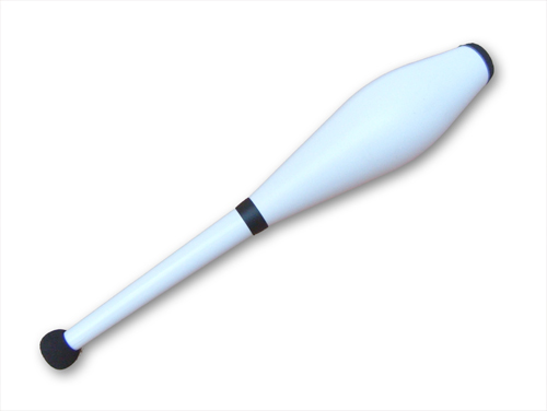 Delphin short - die Jonglierkeule für Einsteiger - weiss