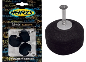 Knob 3er Set (für Classic - Niteflite) - schwarz