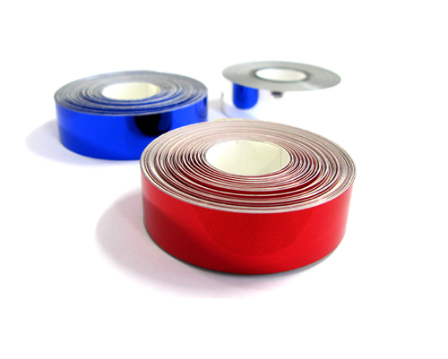 Dekoband Metallic 10m - rot