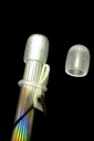 Flow-Wand, Original levitation Stick - metallic - short string