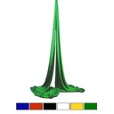 Zirkus Tuch für Akrobatik - 12 m - grün