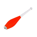 Pirouette Grip Jonglierkeule - orange / weiss