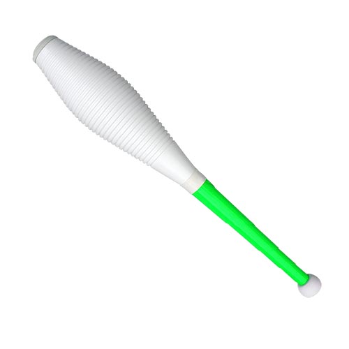 [38091] Pirouette Grip Jonglierkeule - weiss / grün