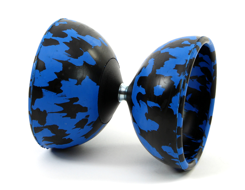 [38802] Diabolo Harlekin mittel - blau-schwarz