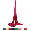 Vertikal Tuch, 18 m, rot