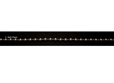 Kugelkette 8mm - per Meter
