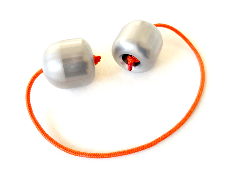 Triton Begleri Silber - Das Finger Poi