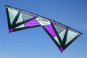 Revolution Kite Reflex RX Lila, 4 Leinen Profi-Lenkdrachen (Kite only)