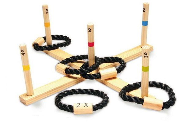 [44544] Ringwurfspiel mit Seilringen