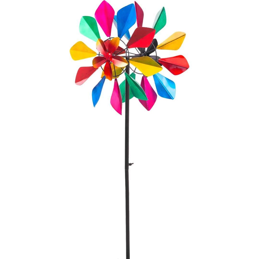 [48731] Metall Windspiel Blume - Flower Duett