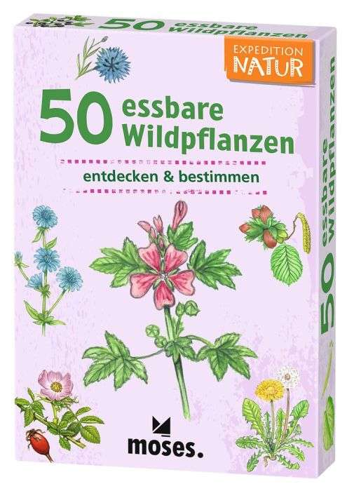 [50789] 50 essbare Wildpflanzen - Kartenset