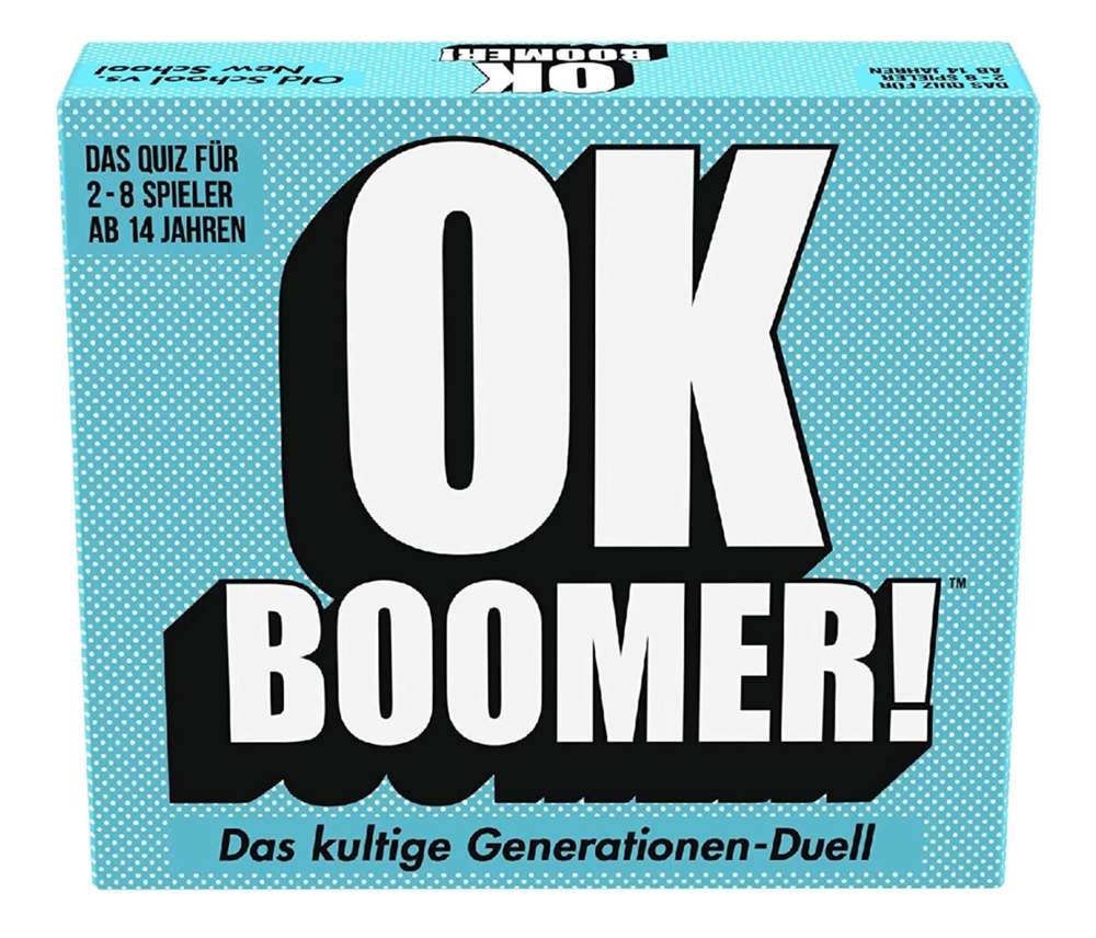 [51043] OK Boomer - Spiel - kultiges Generationen-Duell