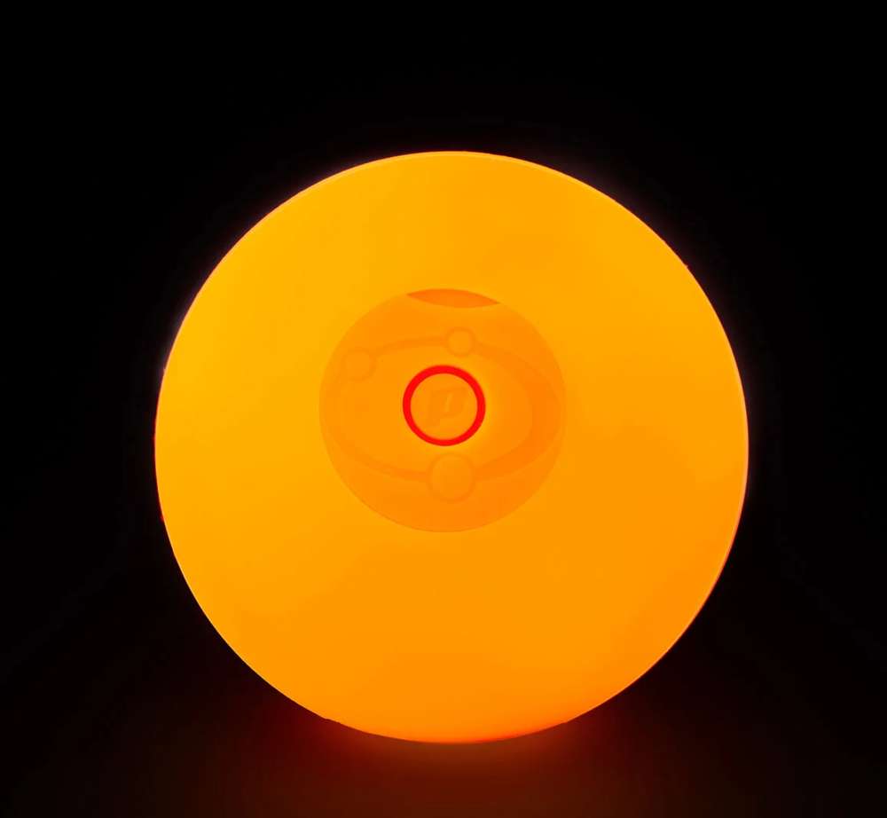 [51019] Onelight LED Jonglierball - orange - 75mm - mit USB-C-Anschluss