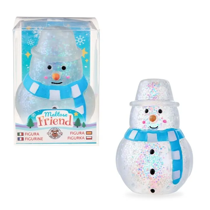 [51402] Glitzer Maltose Schneemann - 1 Stk