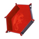 Würfelpiste - 19x19cm - rot