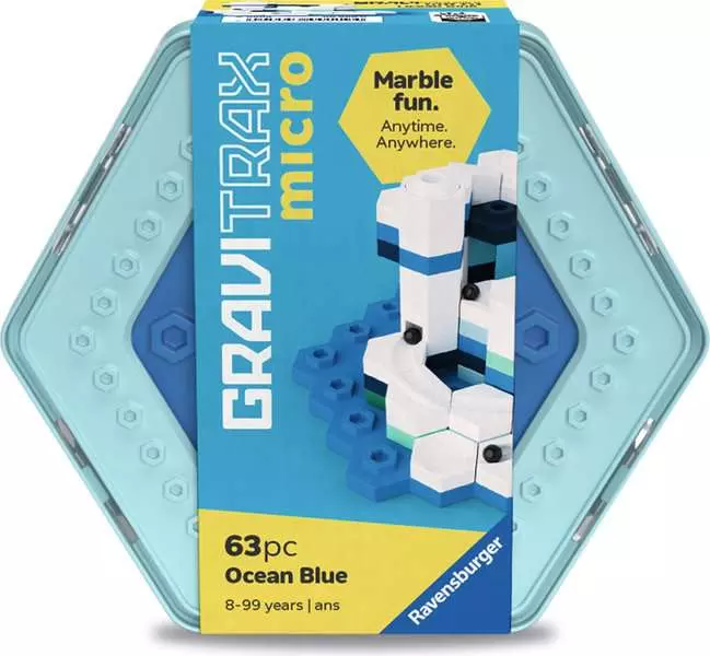[60026] GraviTrax micro - Ocean Blue (63 pc)