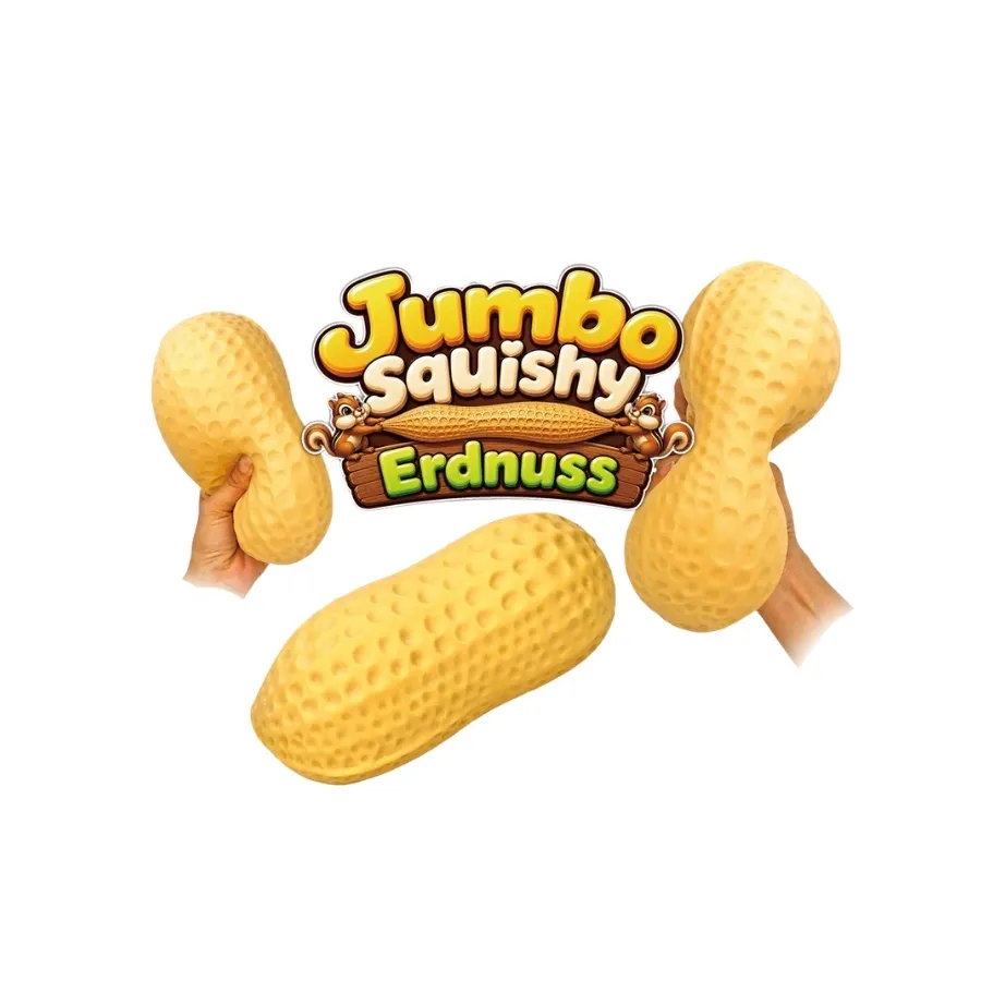 [60107] Squishy Jumbo Erdnuss - 21cm